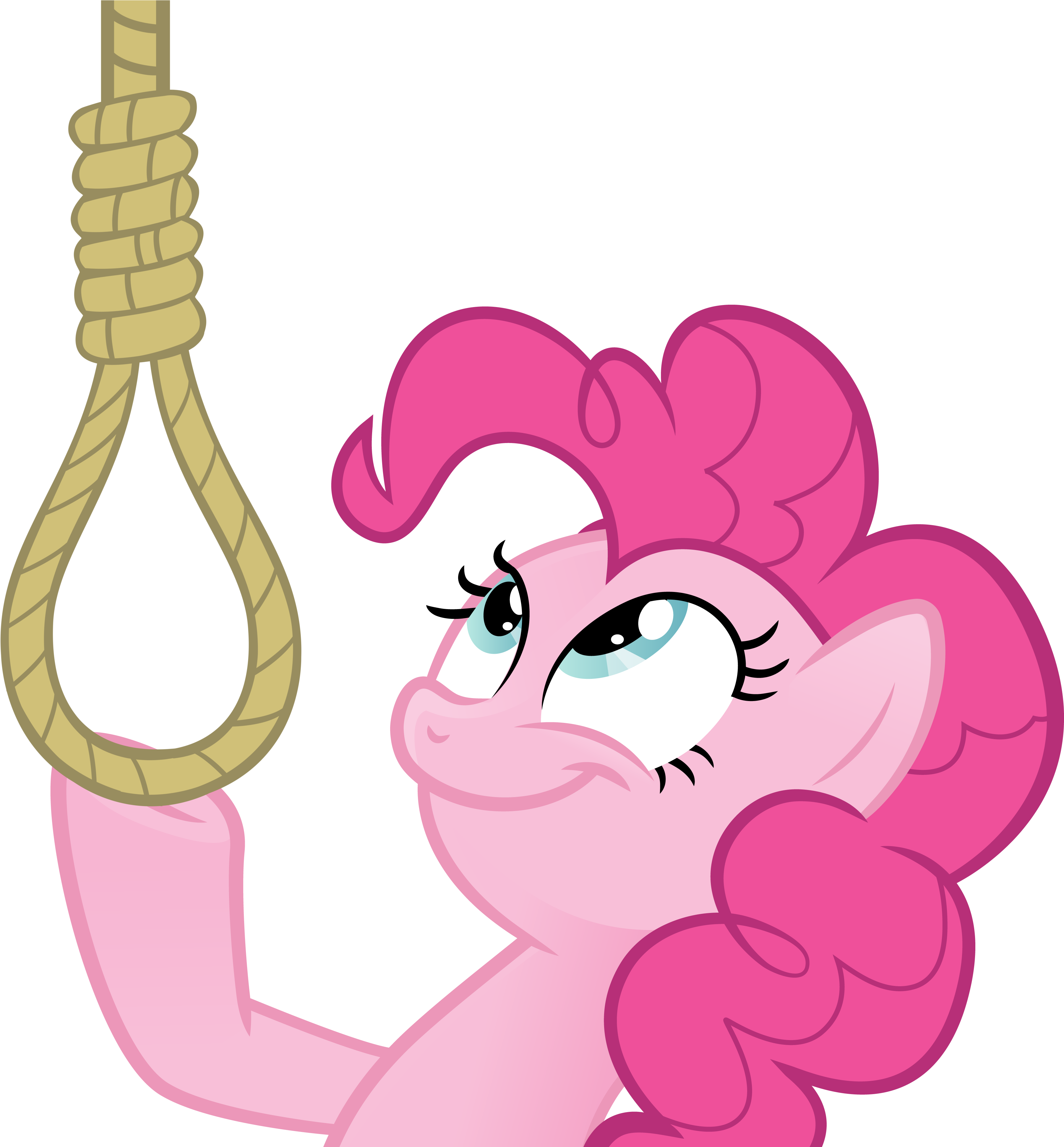 Artist Needed, Look What Pinkie Found, Meme, Noose, - Imagenes De Pinkie Pie (3713x3880)