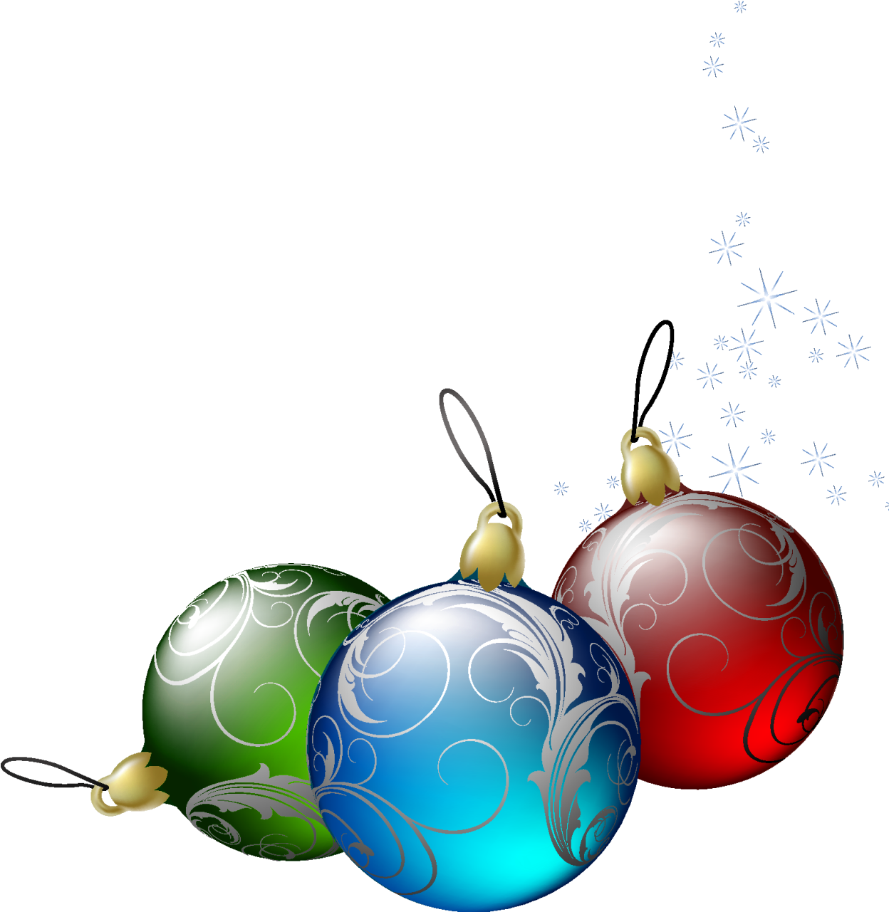 Christmas Ornaments Clipart - Clip Art (1258x1326)