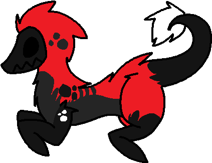 { Art By ,, Magmaadopts } Monster - Cartoon (435x341)