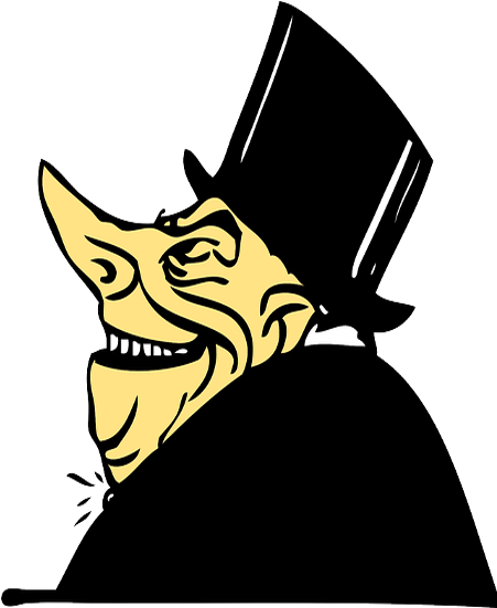 He Is Not Richer Who The Most Has, But Who The Least - Greedy Man Png (482x600)