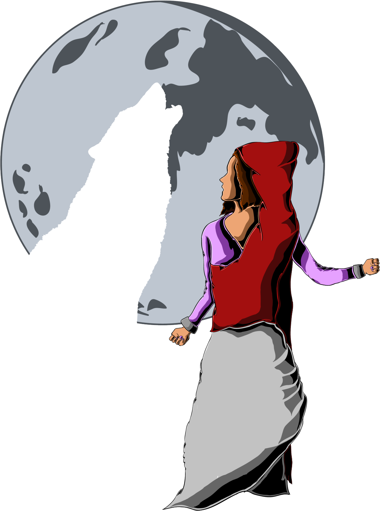 An Illustration I Did - Illustration (1280x1673)