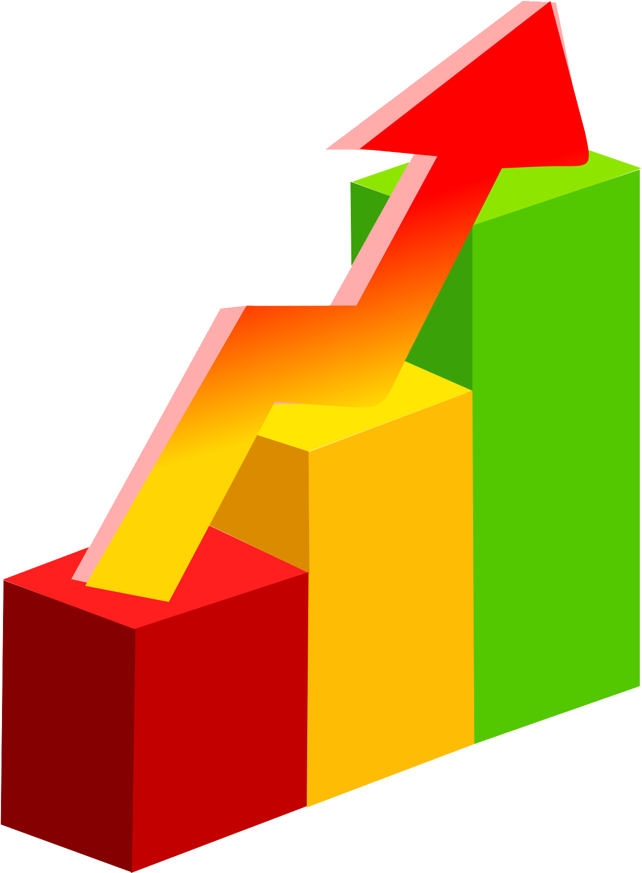Rising Arrow Ladder - Diagram Icon (2704x2021)