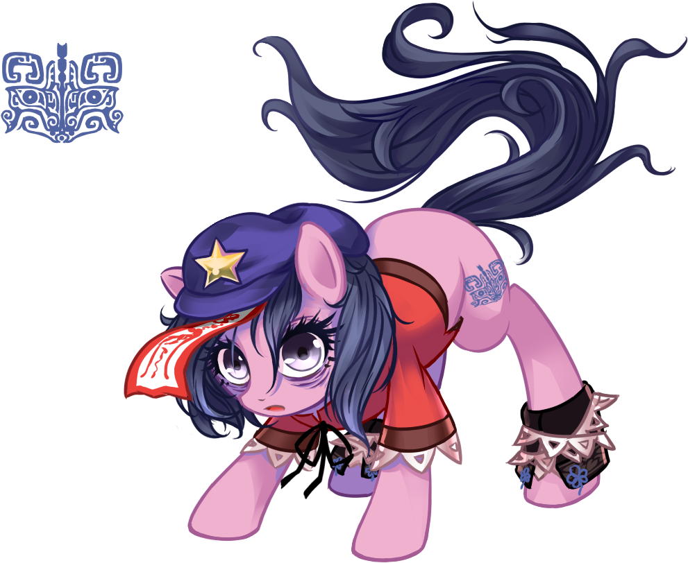 Pony Cartoon Mammal Vertebrate Purple Horse Like Mammal - Cartoon (1280x931)