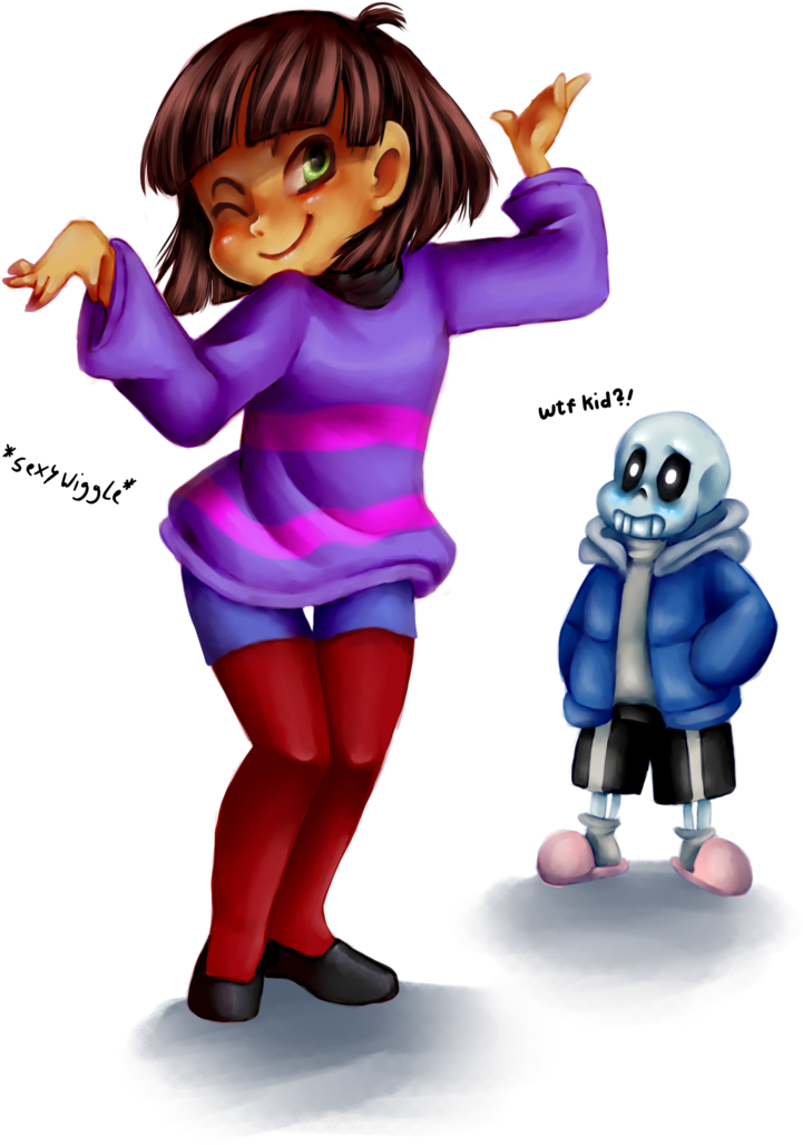 Thefreakypanda Frisk Uses Flirt - Frans, Ain (800x1120)