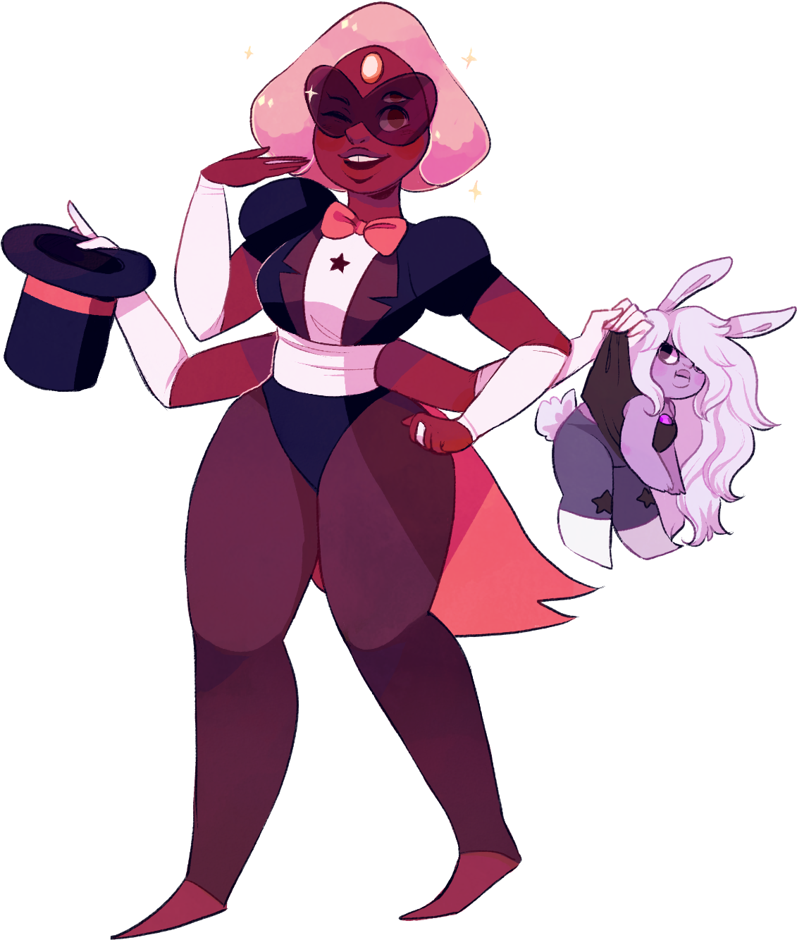 Steven Universe Stevonnie Fictional Character Pink - Steven Universe Sardonyx Hot (1201x1423)