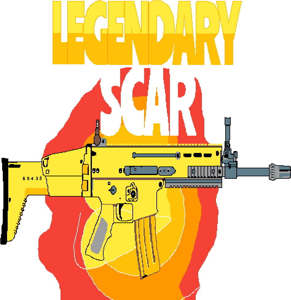 Pixilart - Fortnite Scar Drawings (1000x1000)