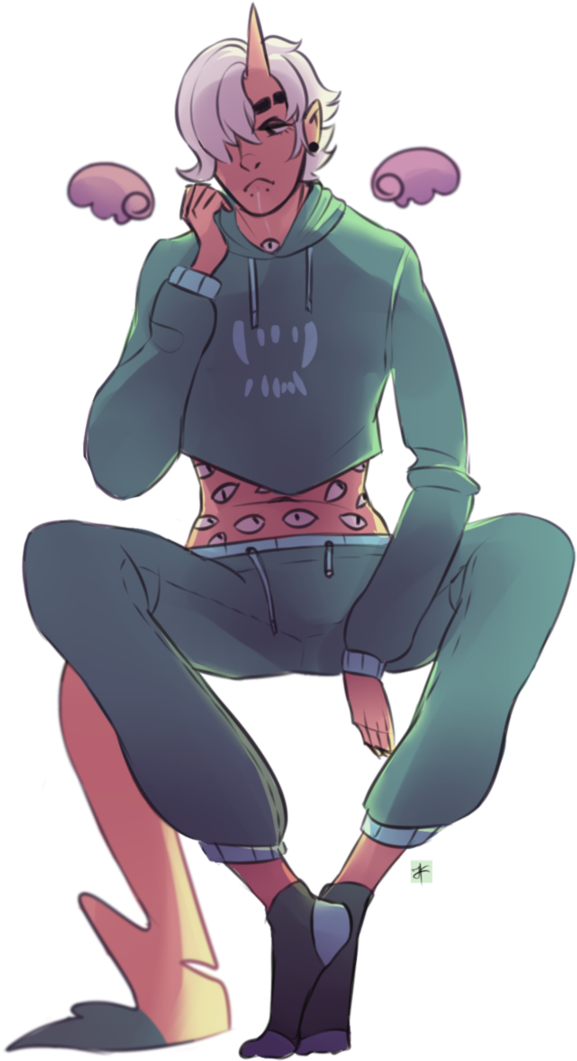 Sketch Commission For Shi Nji By Julia Kisteneva - Cartoon (720x1109)