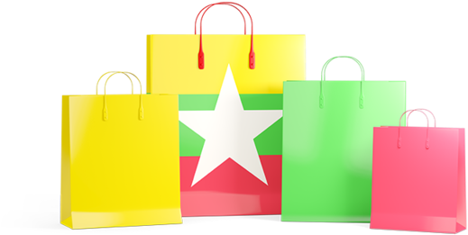 Illustration Of Flag Of Myanmar - Bag (640x480)