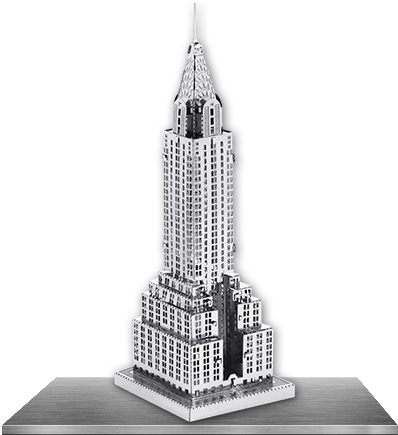 Picture Of Chrysler Building - Metal Earth 3d Metal Model - Chrysler Building (440x440)