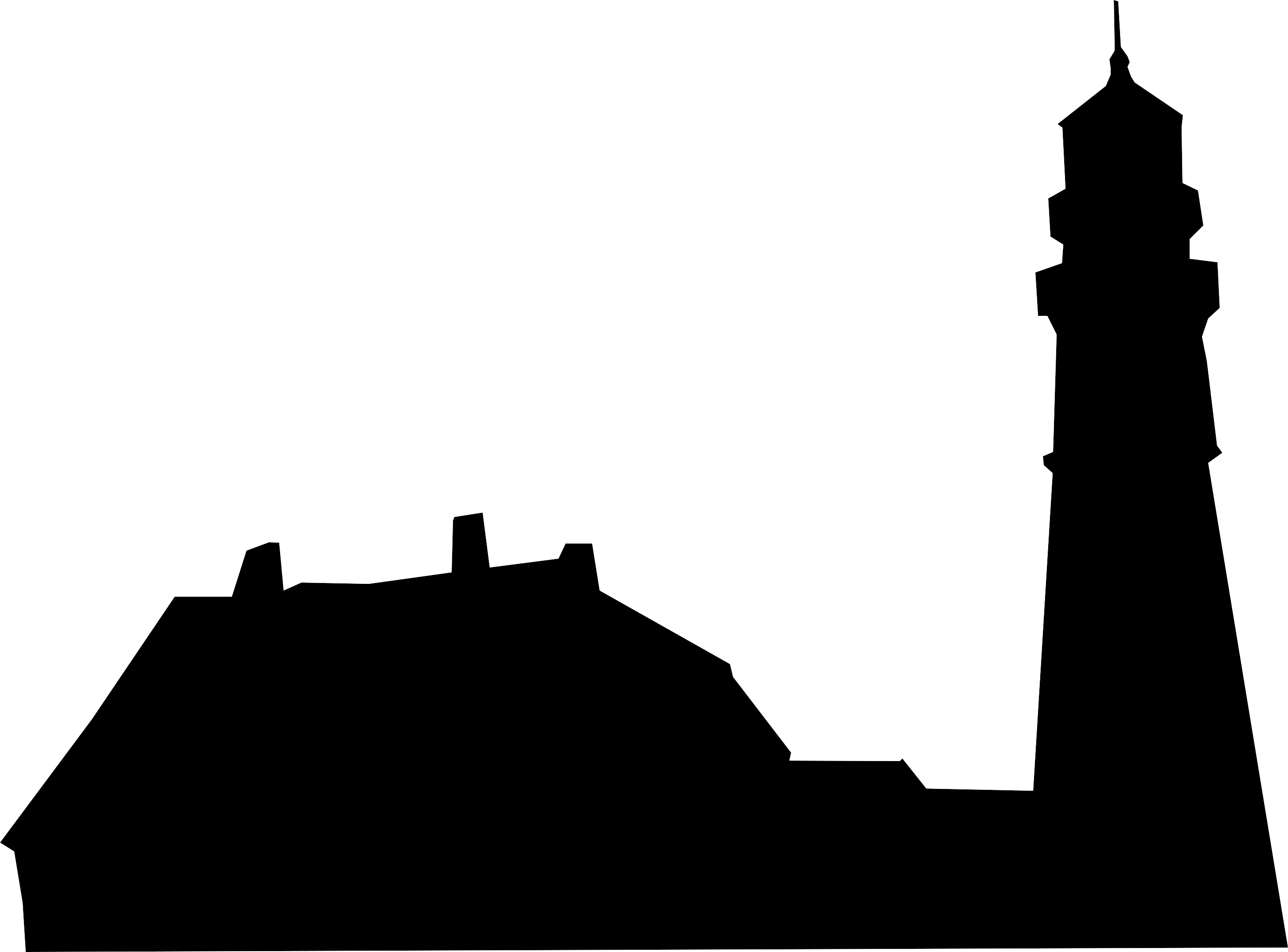 Introducing The Lighthouse Scale - Portland Head Light Silhouette (2906x2149)