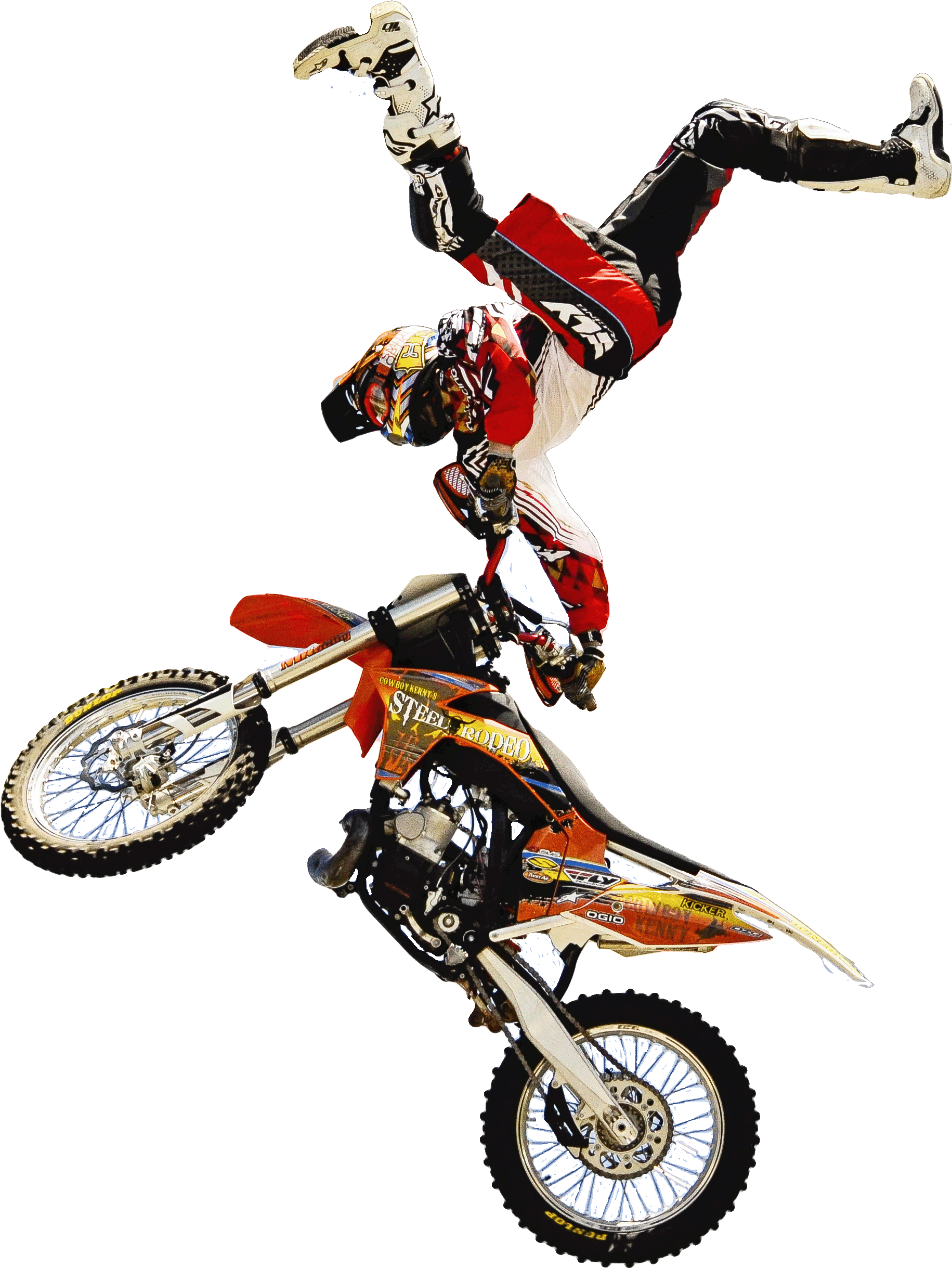 Motocross Clipart Bike Trick - Motocross Png (3216x2465)