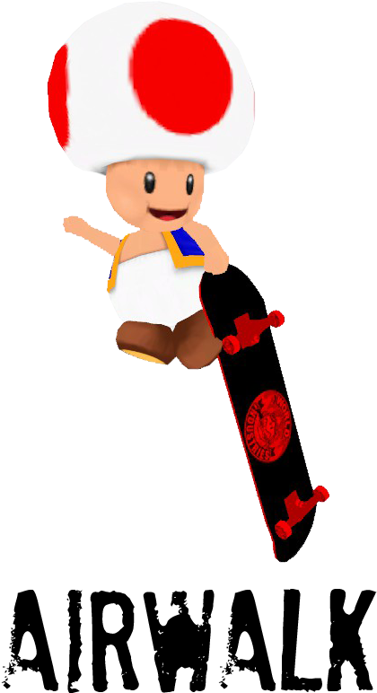 Toad Trick Airwalk By Zefrenchm - Valk Versmarkt (540x873)