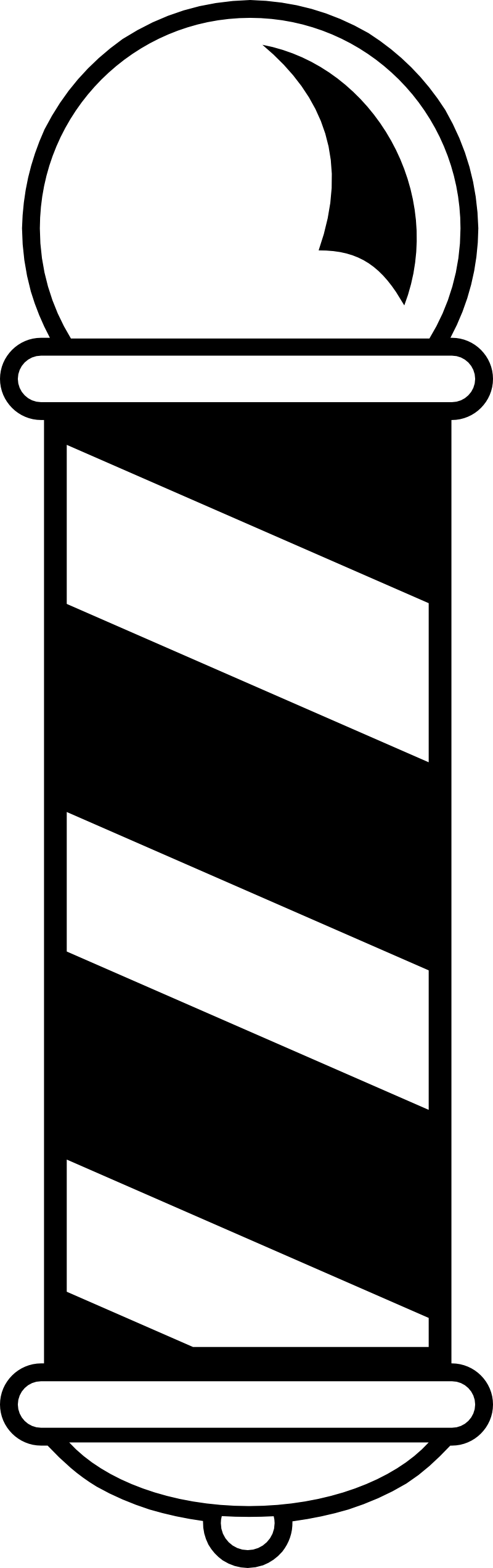 Images For U0026gt Barber Pole - Barber Shop Pole (800x2542)