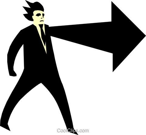 Business/direction To Go Royalty Free Vector Clip Art - Illustration (480x446)