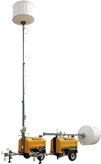 Airstar And Allmand Brothers Light Tower Join Forces - Balloon Light Tower (601x601)