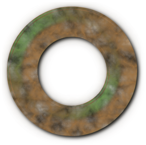 Donuts Domain For Kids - Circle (600x599)