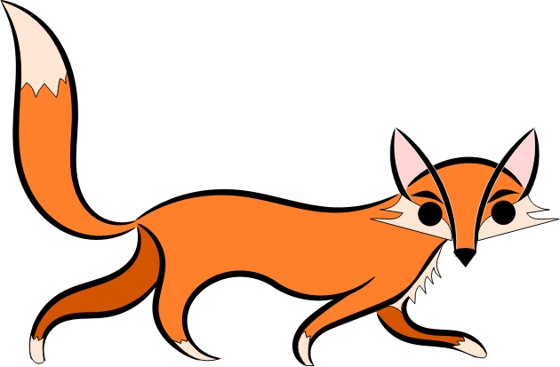 Are You Looking For A Fox Clip Art For Use On Your - Cute And Sassy Fox Quote For Crossword Lovers Tote (630x413)