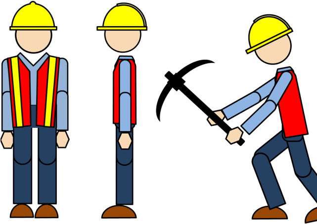 Industrial Worker Clipart - Construction Worker Clipart Free (640x480)