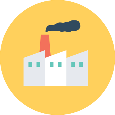 Real Time Status Of Your Manufacturing Facility - Graphic Design (400x400)