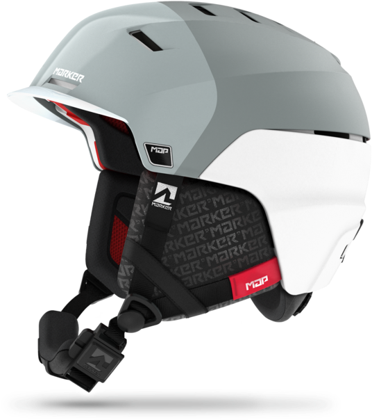 Csm Marker 1718 Phoenix Grey Ea552ac49f - Marker Phoenix Map Helmet White Men, Size M, Ski Helmets (720x720)