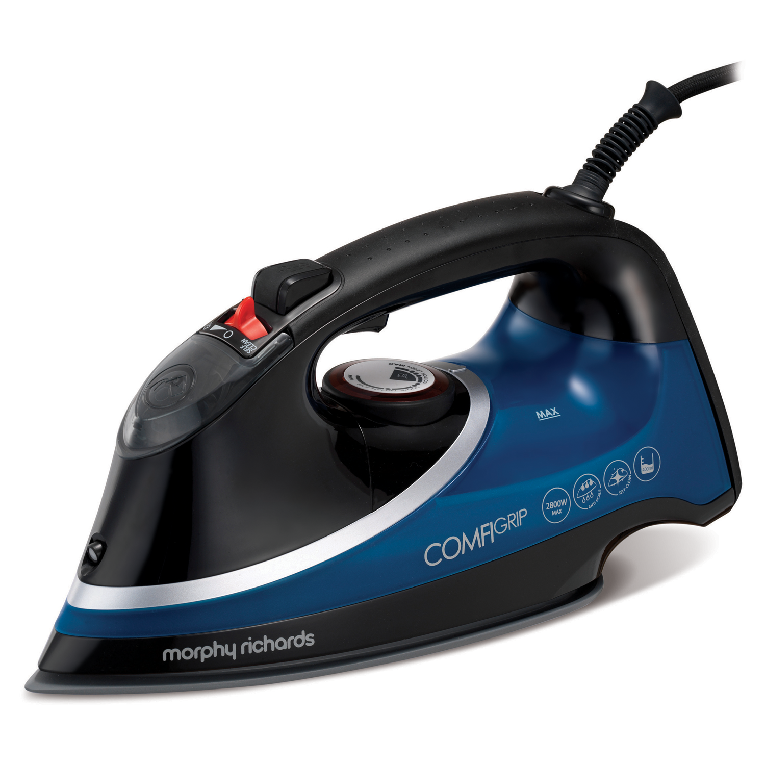 Buy Morphy Richards 303107 Comfigrip Steam Iron In - Morphy Richards Comfigrip Ionic Steam Iron 303107 (1500x1500)