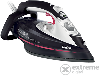 Tefal Fv5356e0 Aquaspeed Gőzölős Vasaló - Tefal Fv5356 Aquaspeed Precision Iron: Black (470x470)