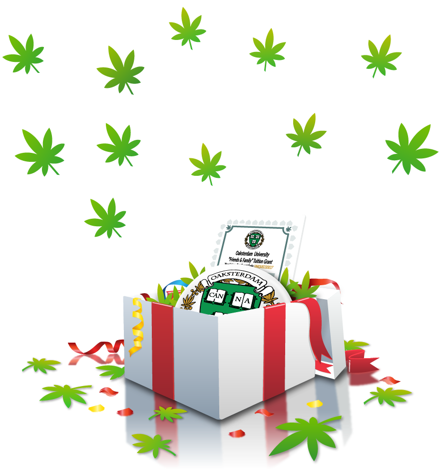 Oaksterdam University Friends & Family Tuition Grant - Oaksterdam University Friends & Family Tuition Grant (1000x1000)