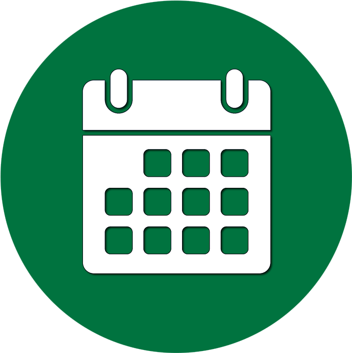 Workshop Calendar - Date Icon Png Transparent (708x708)
