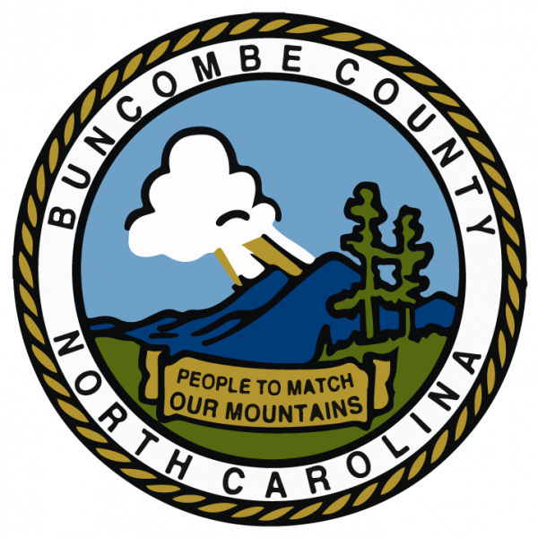 The Asheville Area Arts Council Is Supported By The - Buncombe County Nc Logo (600x600)