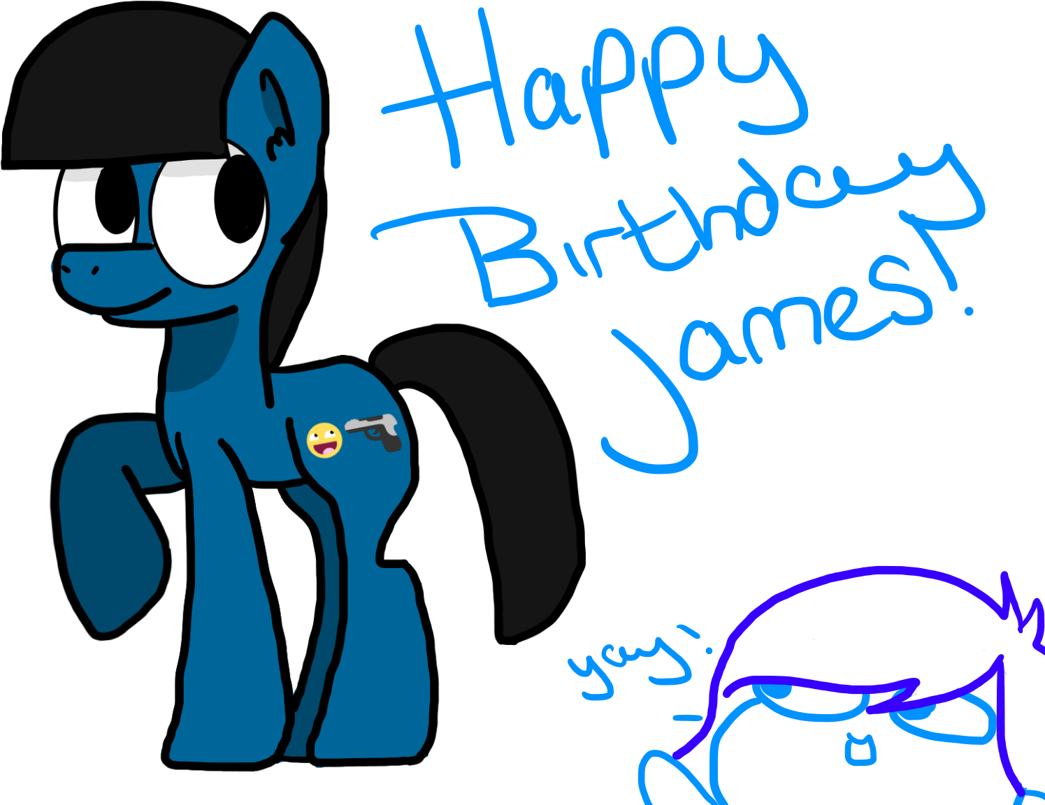 Happy Birthday James By Colourful-era - Cartoon (1600x1200)