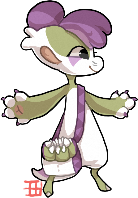 Purple Beauty Pepper Seed By Thekingdomofgriffia - Painting (477x664)