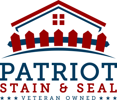 Patriot Stain And Seal Oklahoma Fence Staining Experts - Fence Staining Logo (400x344)