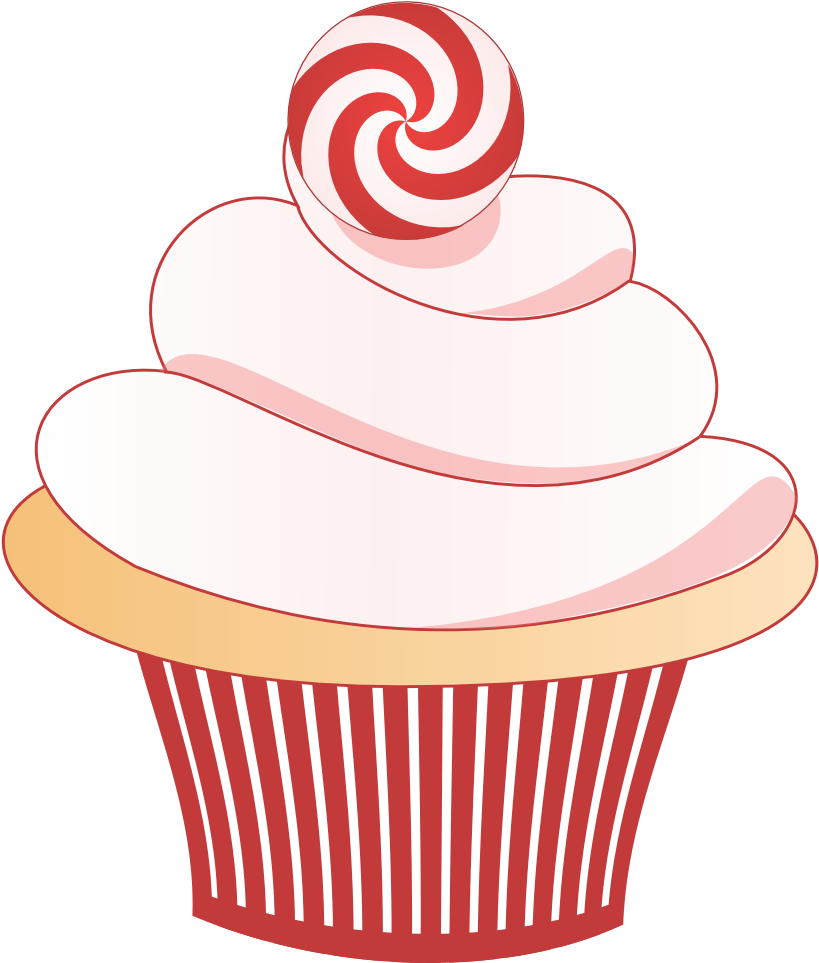 Romantic Love Cupcake Stock Vector Clipart Free Photo - Cupcakes Clipart (853x1021)