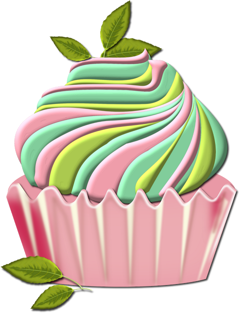 Cupcake - Fancy Cupcake Clipart (512x640)