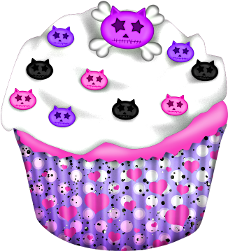 Muffin Clipart Pretty Cupcake - Cupcake Clipart (356x385)