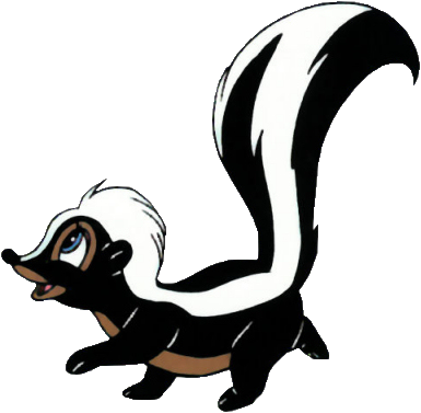 Skunk Png - Skunk Clipart (385x377)