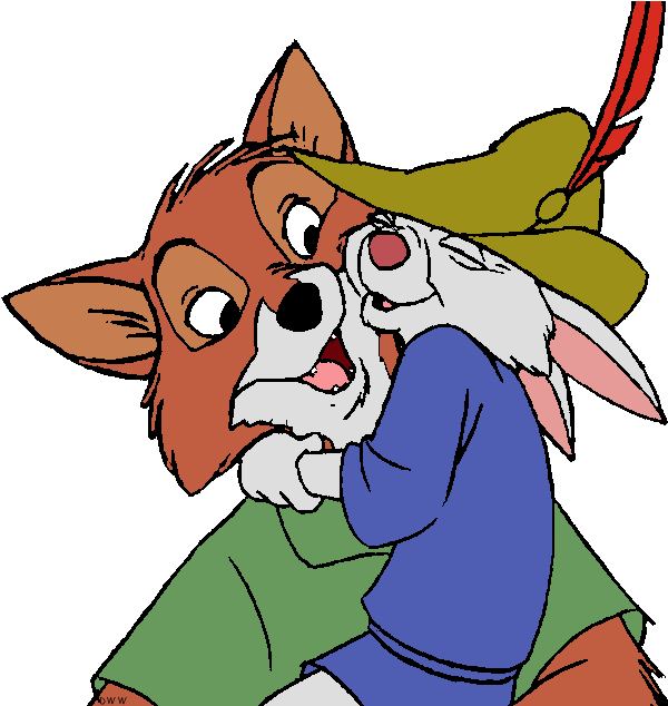 Pin Ww Clipart Com - Robin Hood And Skippy (638x633)
