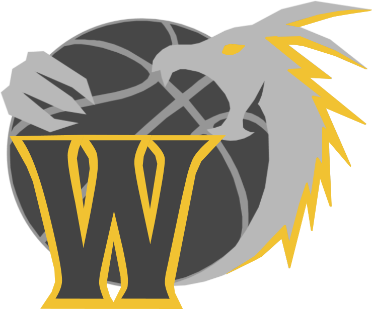 Wyverns Basketball Team Logo Gold By Korben64 - Illustration (742x719)