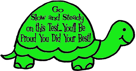 Turtle Clipart Race - Basit Boyama Sayfaları (591x332)
