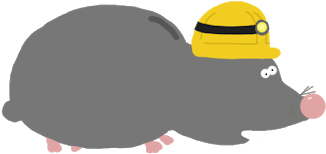 Mr Mole Lives With His Wife Mrs Mole - Mole (640x480)