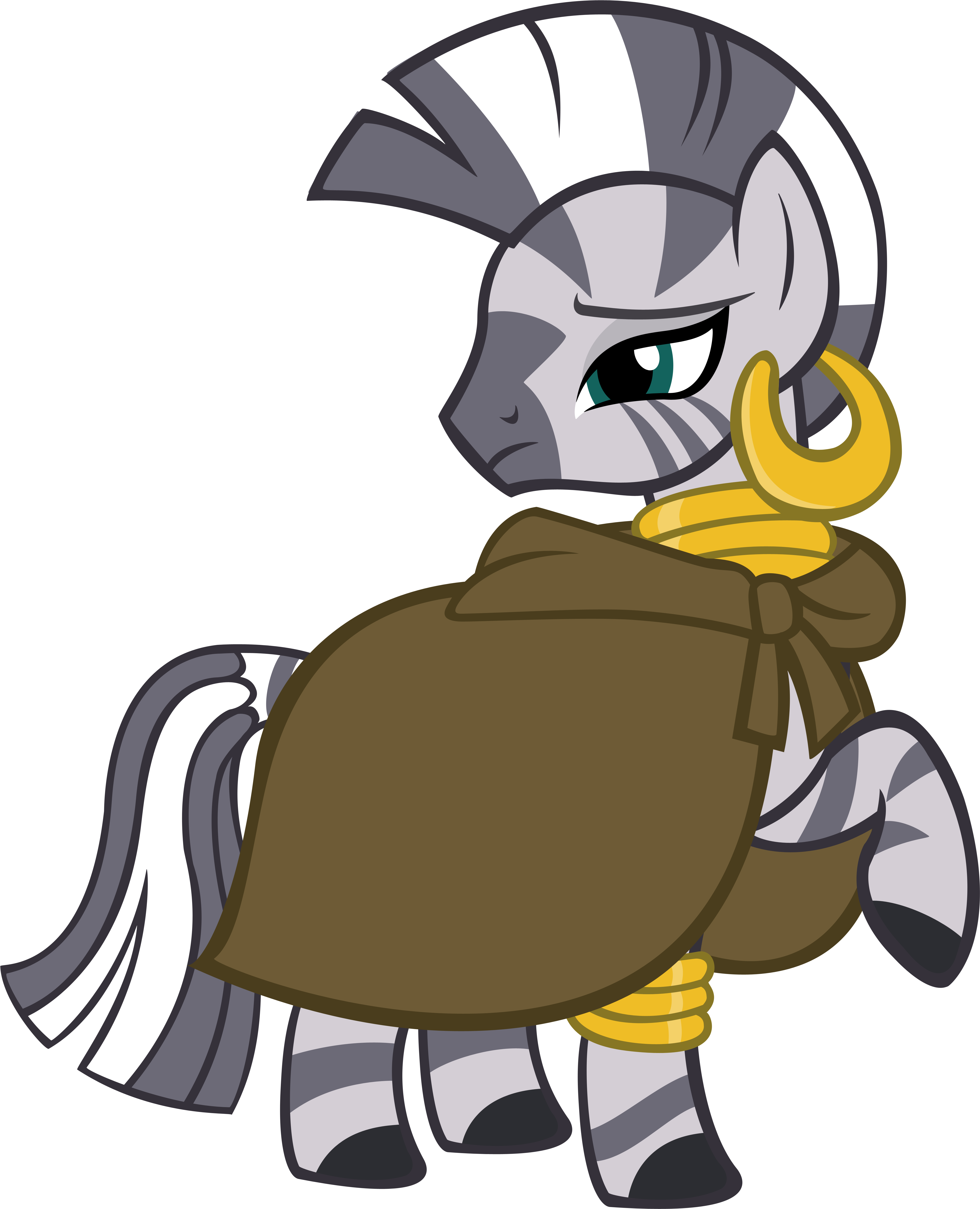 Mlp Zecora Vector (5787x6623)