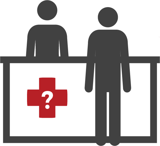 Patients And Visitors Depend On Hospital Staff For - Patients And Visitors Depend On Hospital Staff For (562x512)