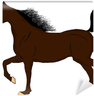 Fototapete Pferd Abbildung Clipart • Pixers® - Mane (400x400)