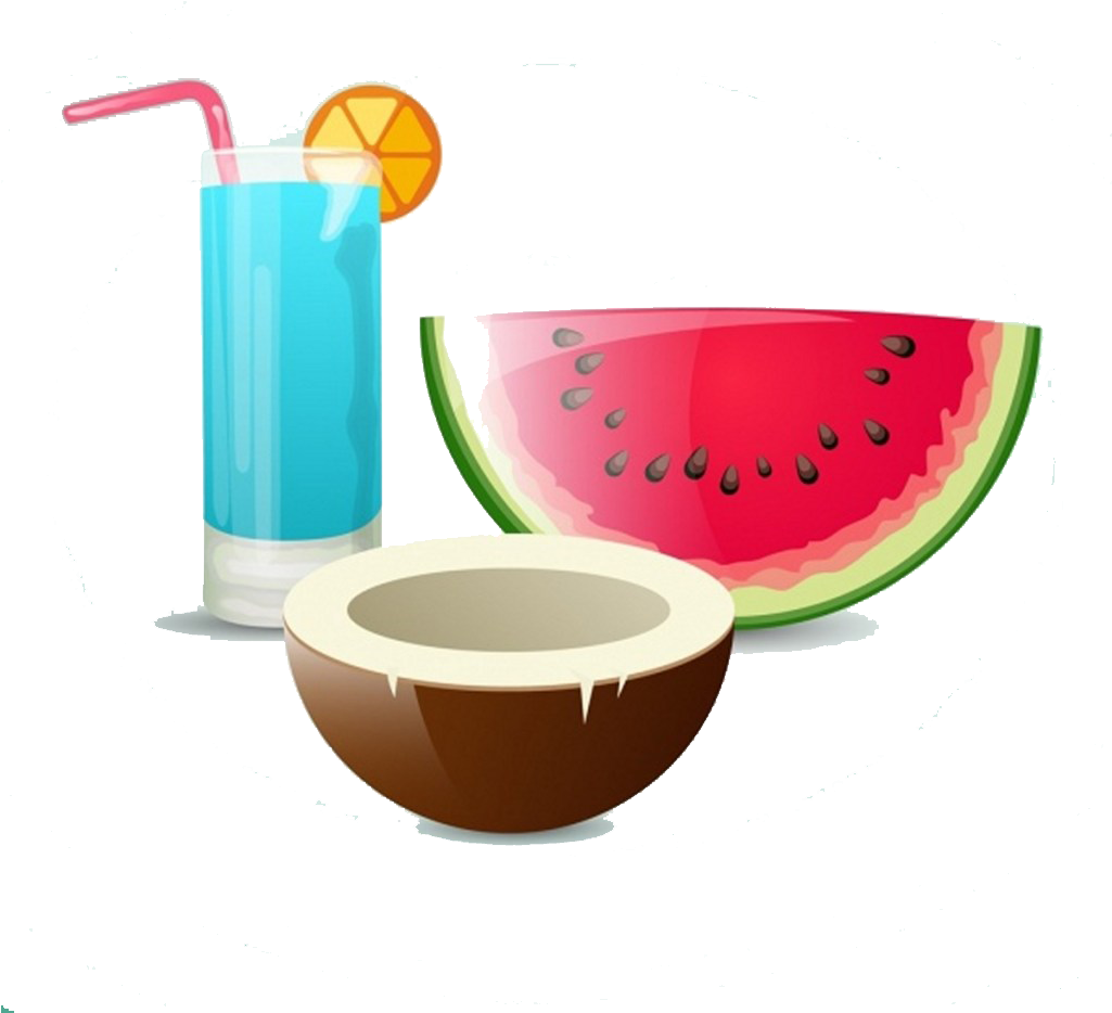 Juice Cocktail Watermelon Coconut Water Coconut Milk - Watermelon (1024x1024)