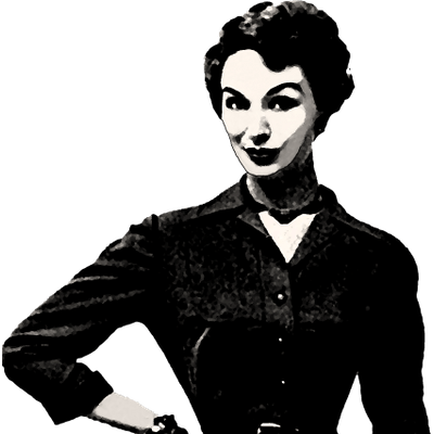 Elegant Woman Vintage - Vintage Woman Png (400x400)