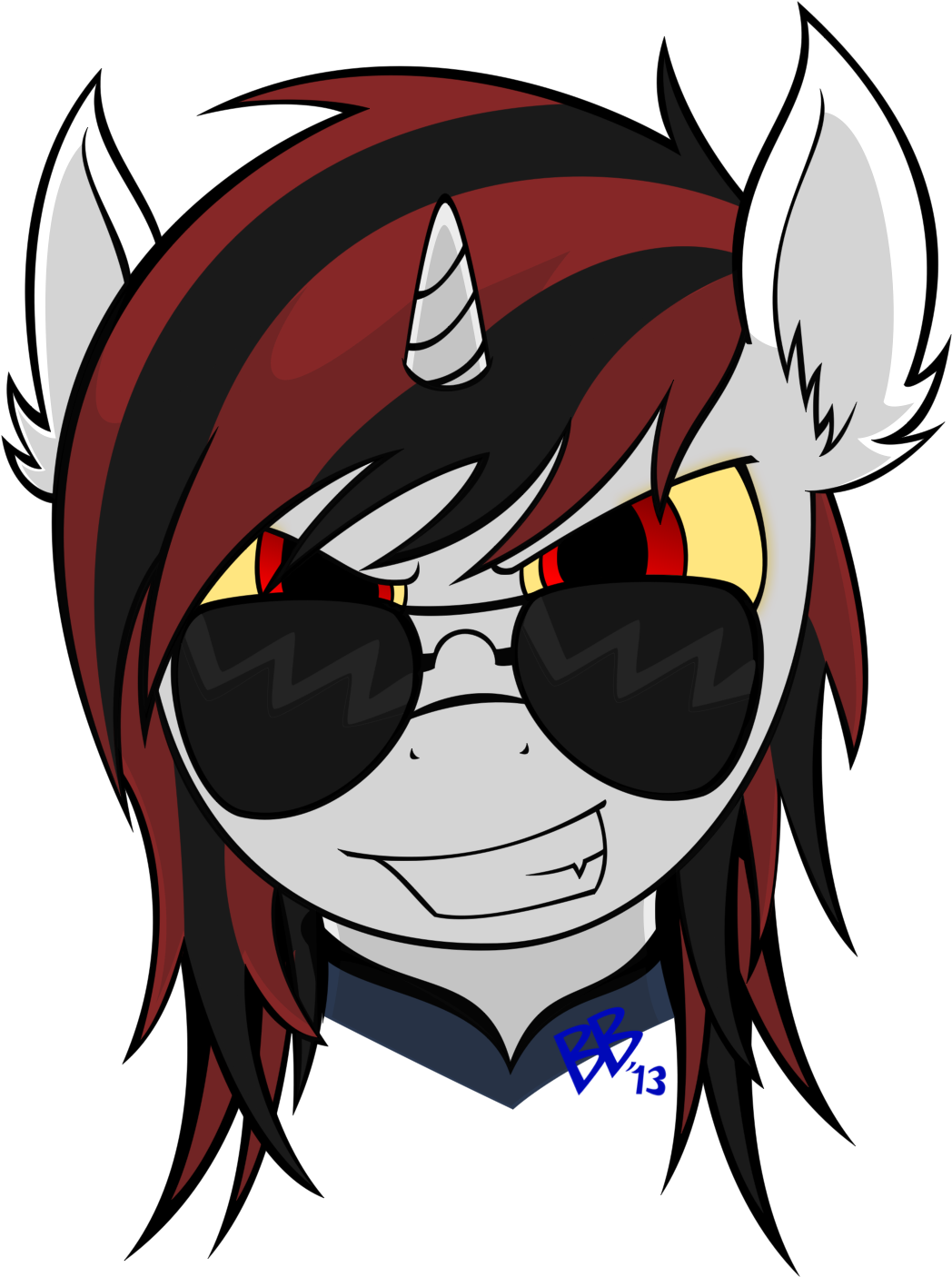 Blackjack By Bravelyart Blackjack By Bravelyart - Black Jack Pony Art (1440x1440)