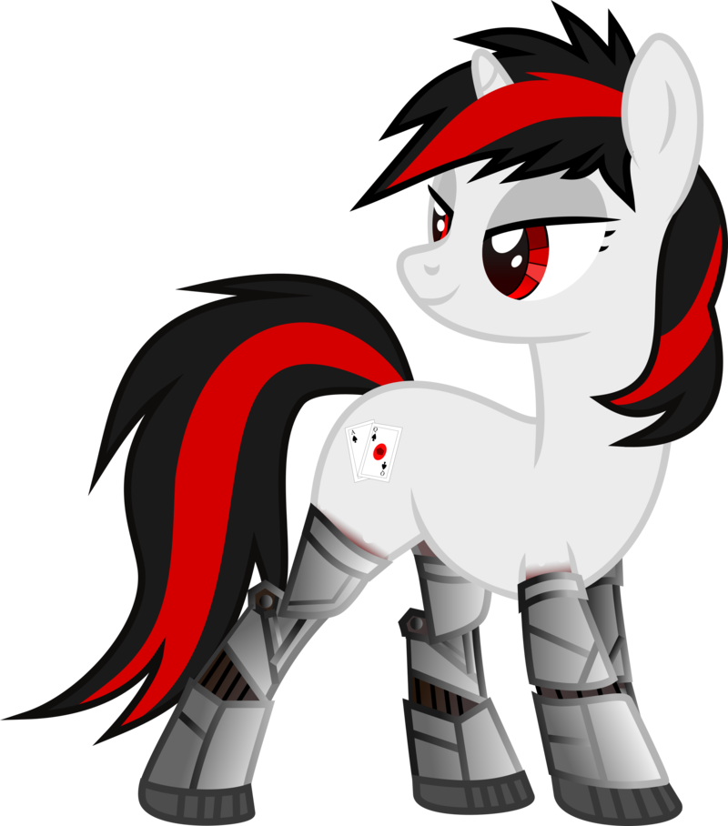 Blackjack The Cyber Pony By Littlestarwanderer - Png Blackjack Pony (800x908)