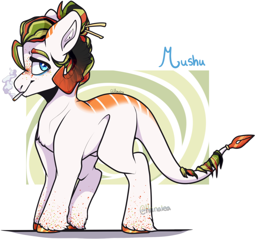 Mushu By H-analea - Cartoon (958x834)