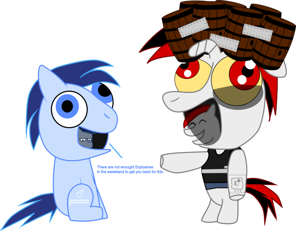 Blackjack Cosplay By Keanno - Fallout Equestria Blackjack Stats (1012x790)