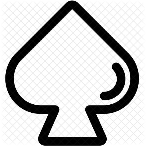 Spades, Play, Game, Indoor, Black, Jack Icon - Game (512x512)